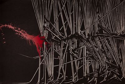 Tramatura, serigrafia a colori, es. XV/XX