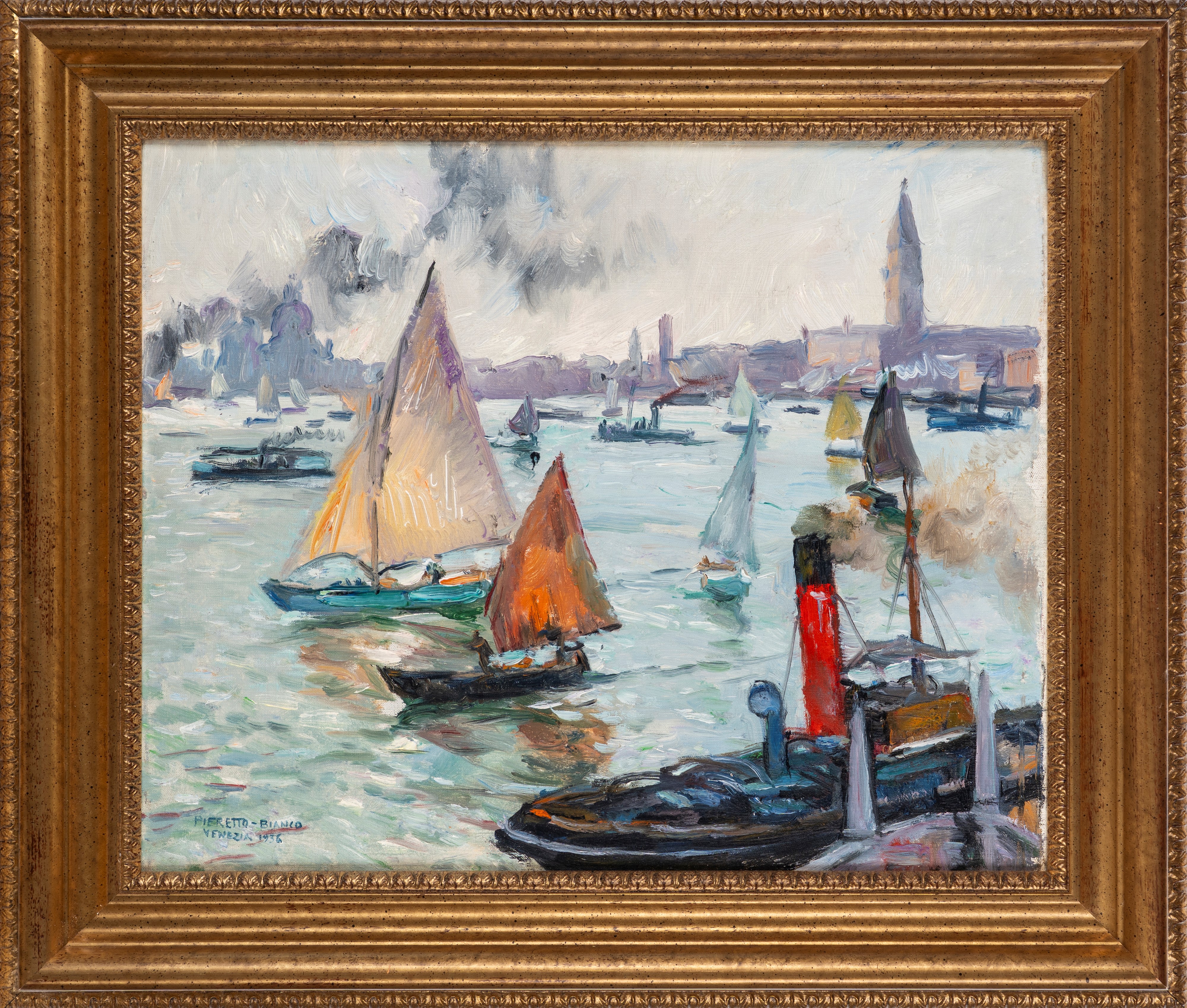 Pieretto Bianco Bortoluzzi - Venezia, Bacino di San Marco