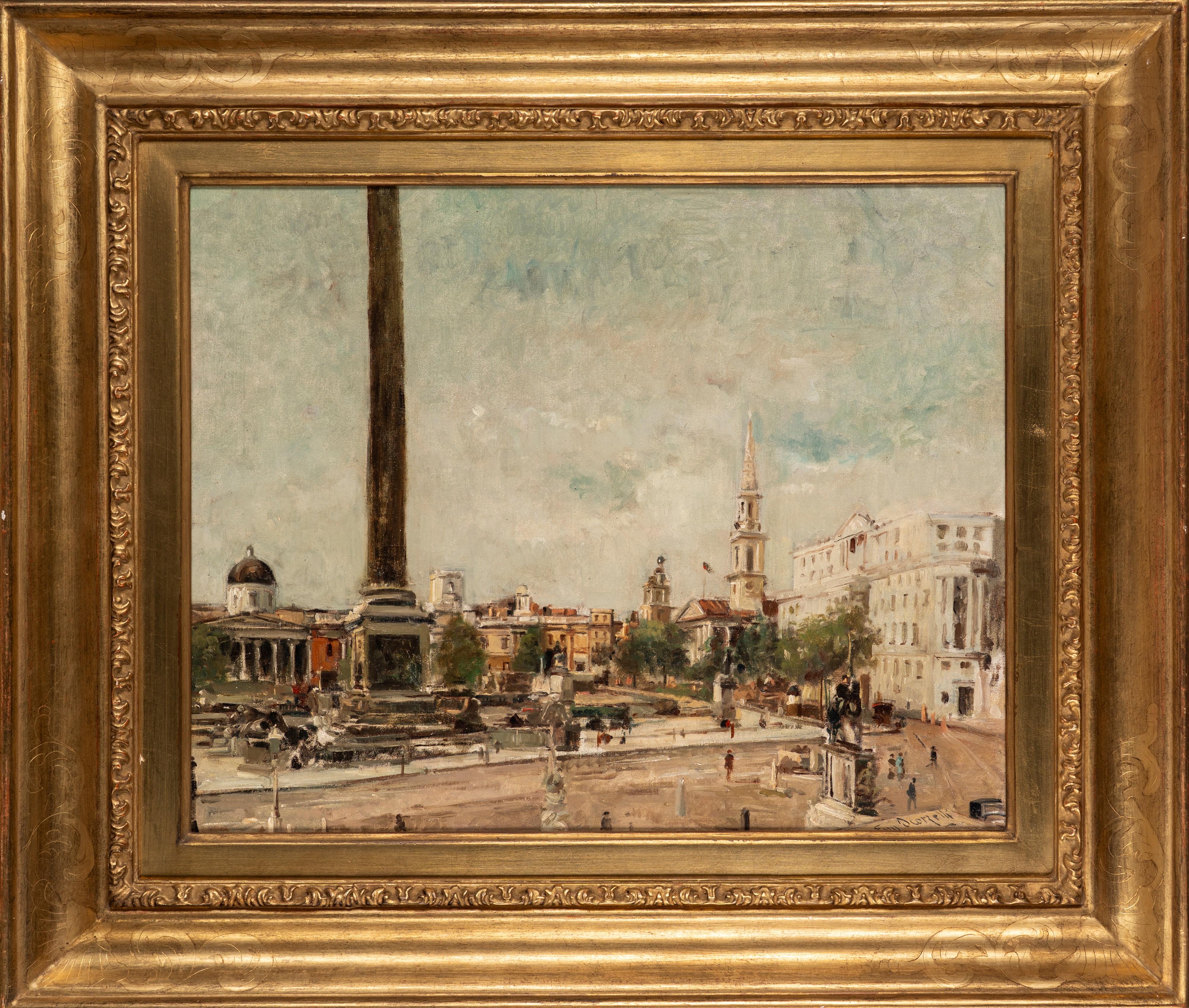 Eugenio Scorzelli - Londra, Trafalgar Square