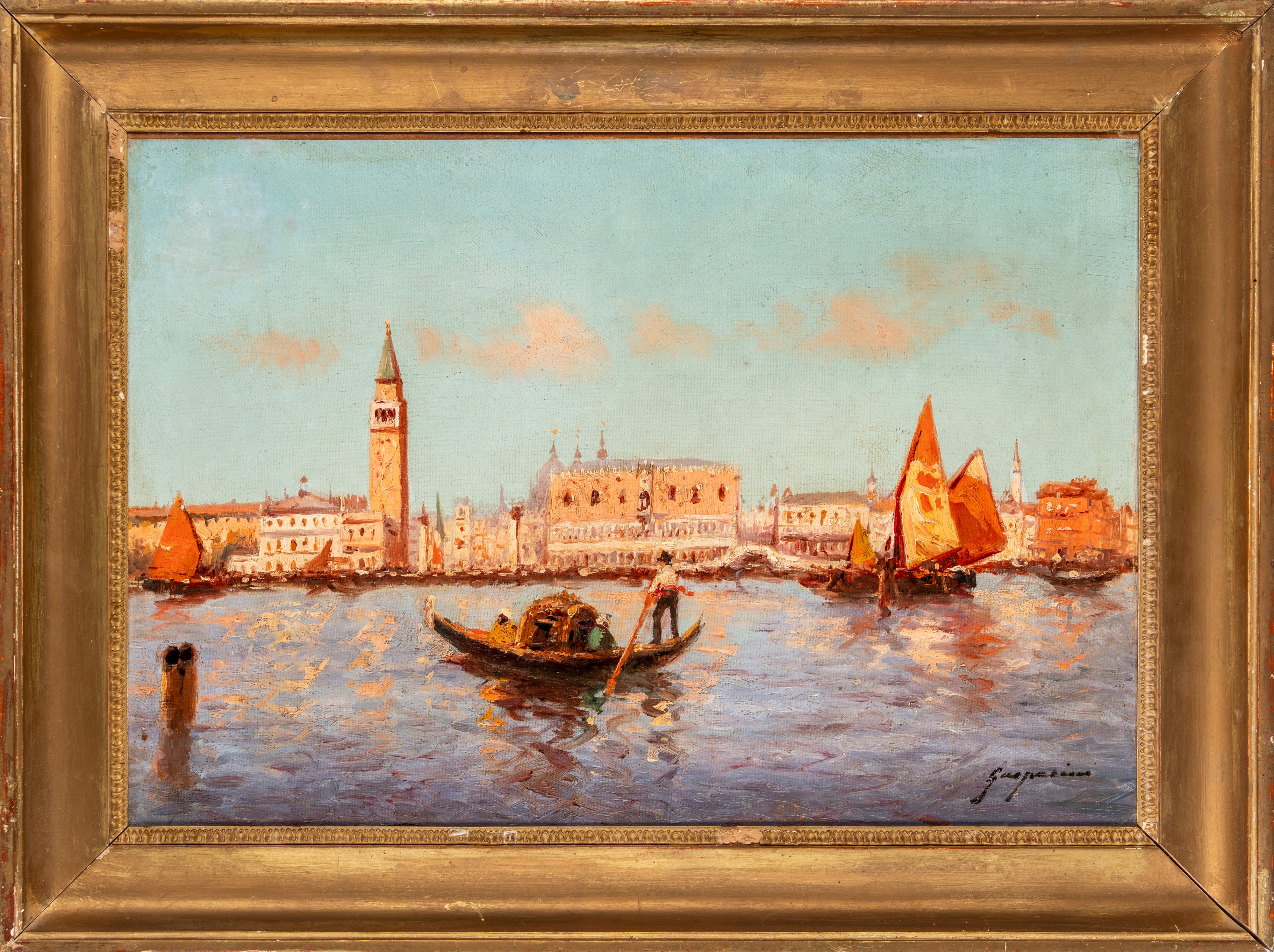 Luigi Gasparini - Venezia, Bacino di San Marco
