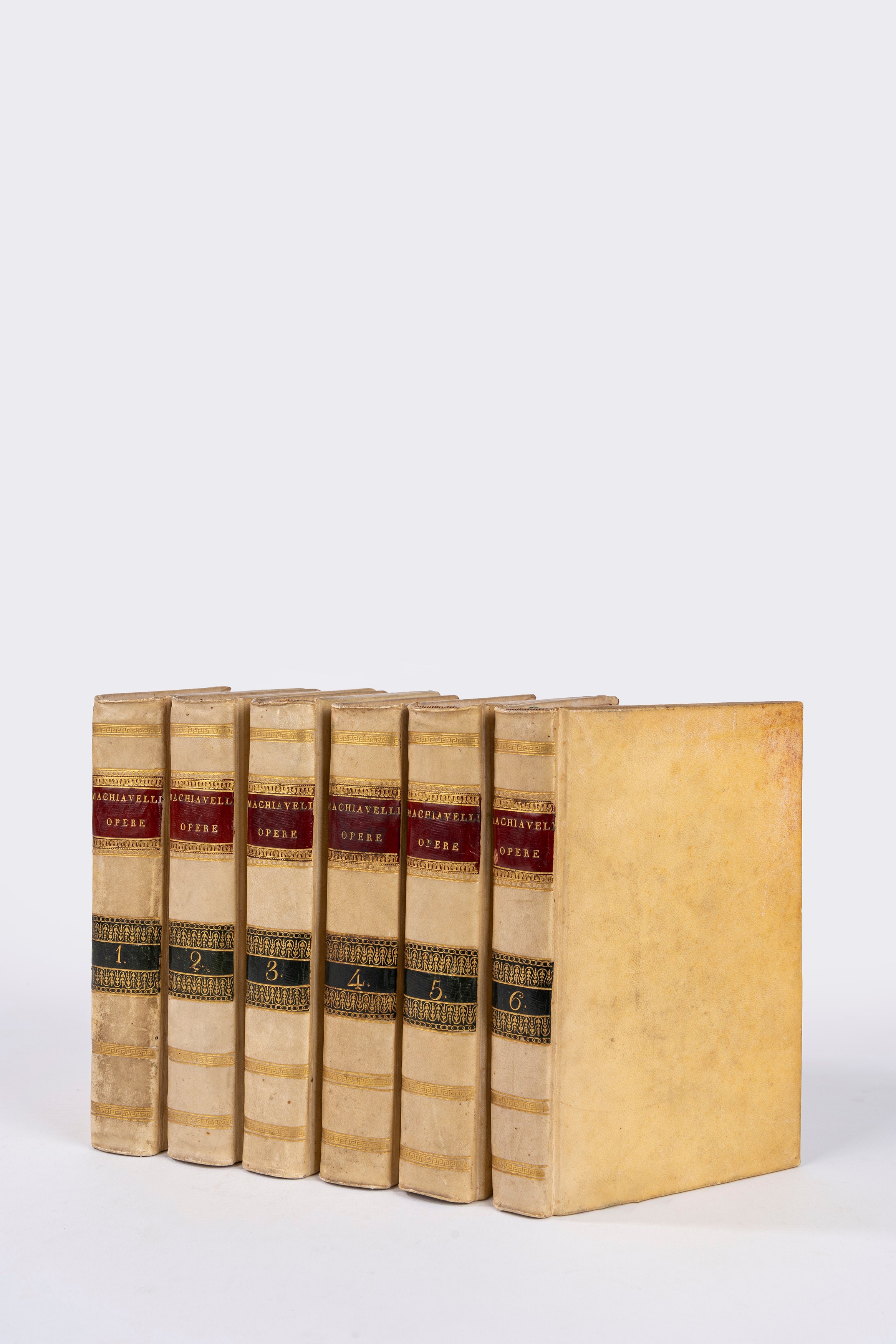 Niccolò Machiavelli - Opere complete, edizione rara del 1796