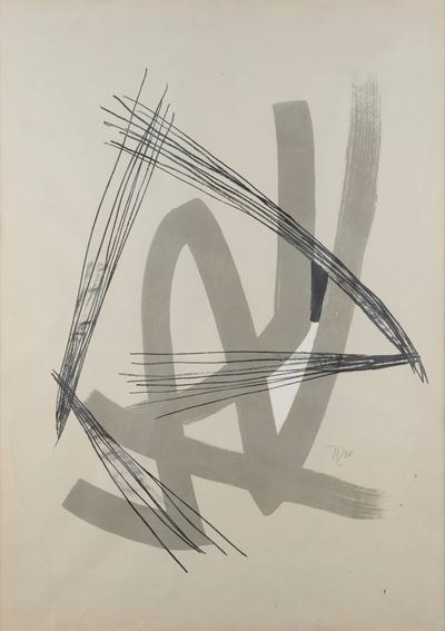 Senza titolo (litografia a colori)