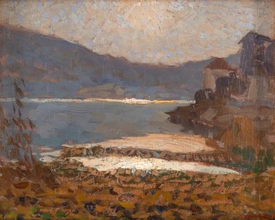 Paesaggio con Lago