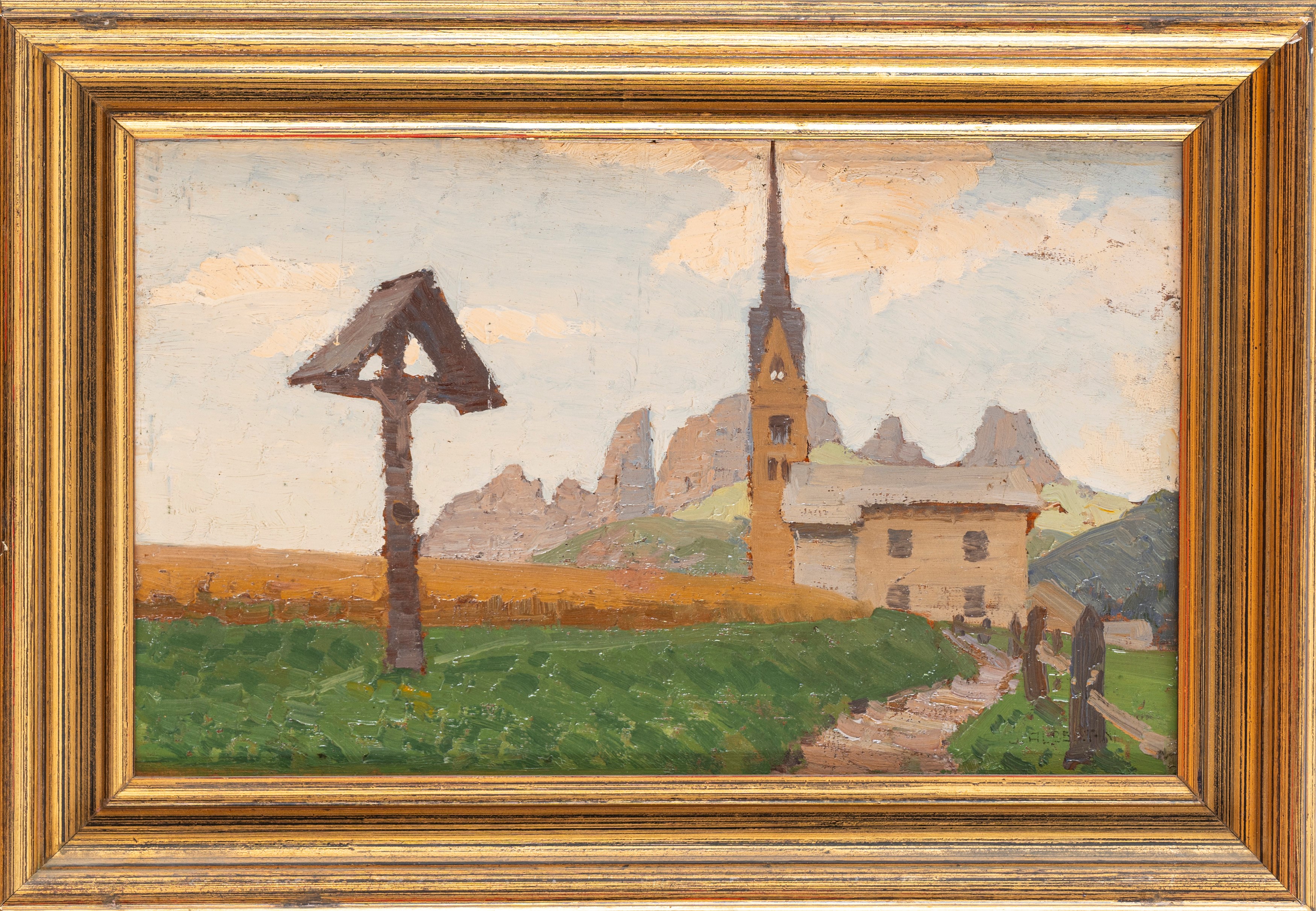 Oreste Albertini - La Chiesa in Montagna