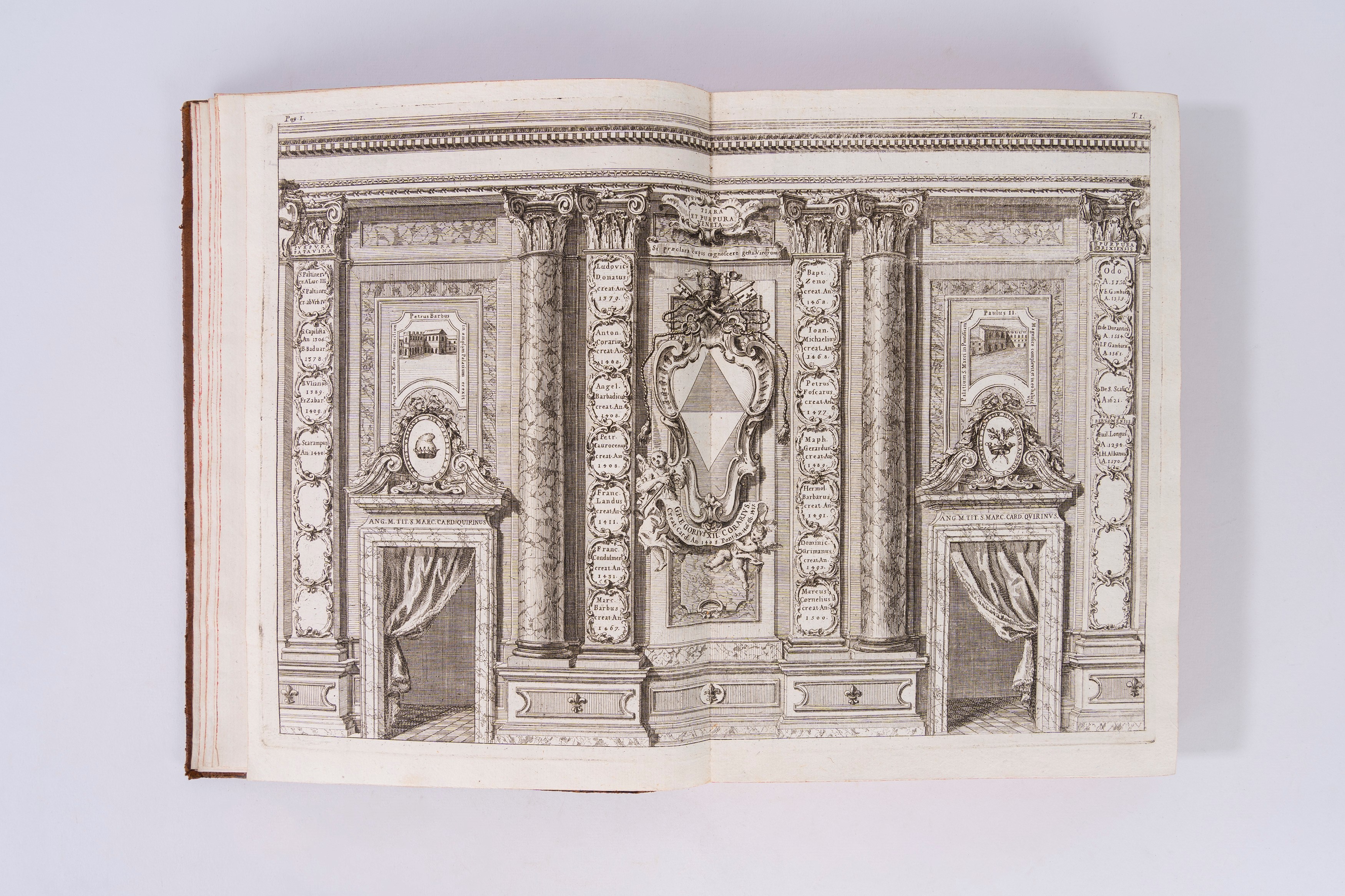 Angelo Maria Querini, Giangirolamo Gradenigo - Tiara et Purpura veneta: edizione del 1761