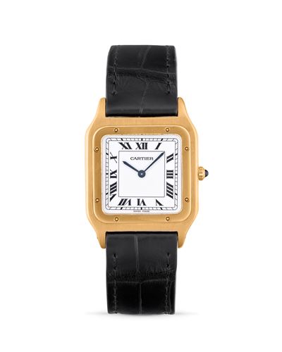 Santos Dumont, Orologio in oro 18k con movimento manuale cal.21 Frederic Piguet