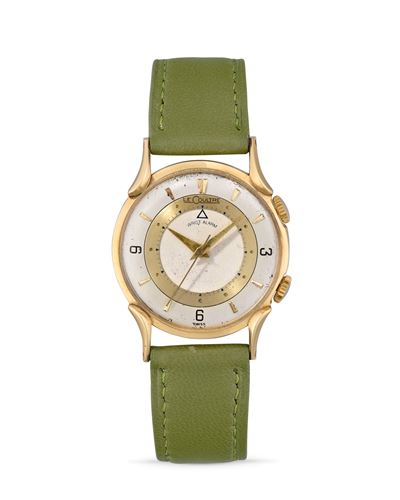 Orologio da polso Wrist Alarm, Cassa in oro 14k degli anni '50