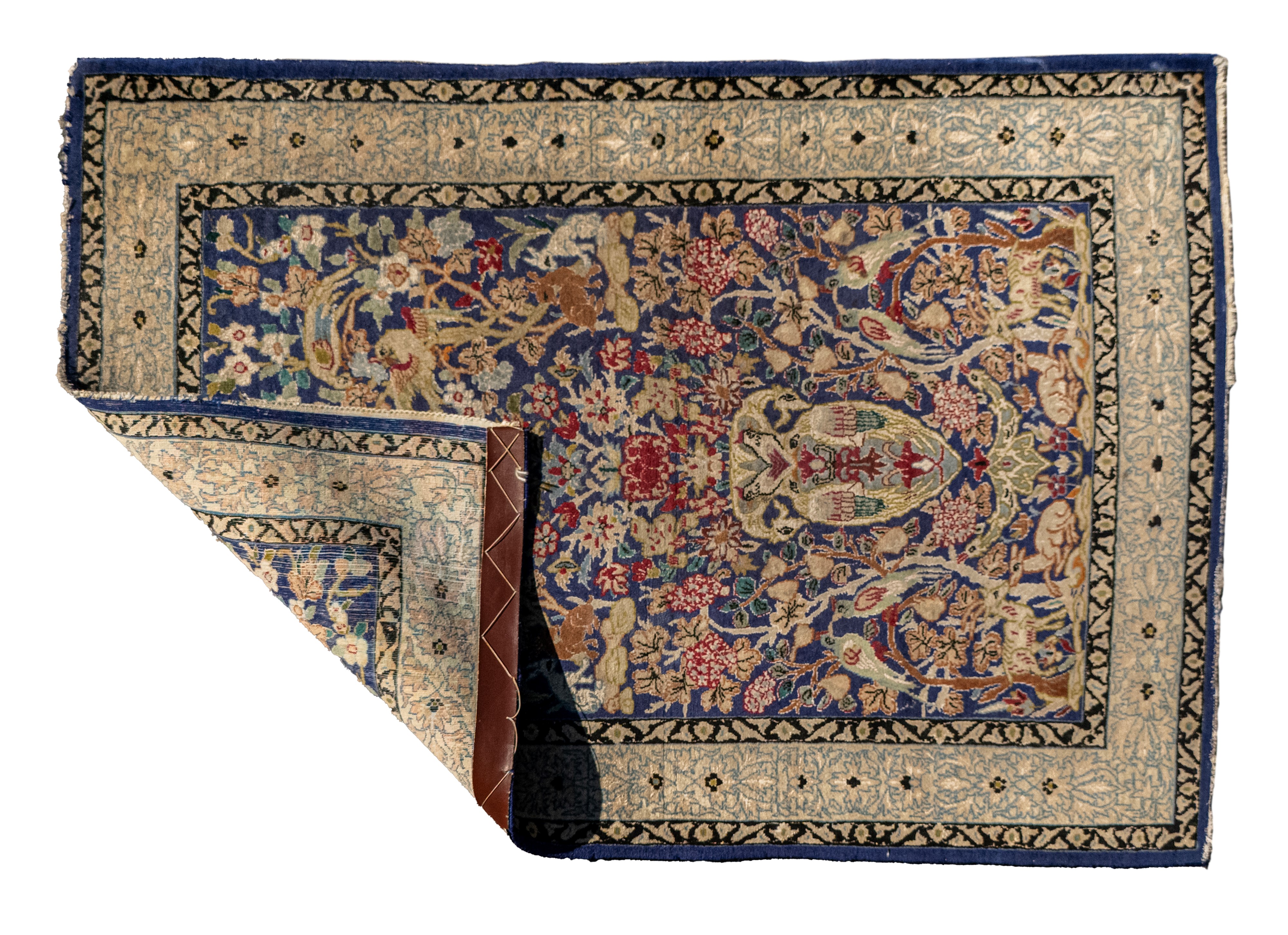 Tappeto a motivo Kashan, inizio secolo XX