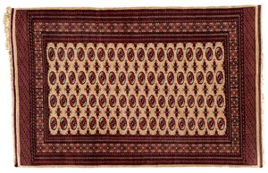 Bukhara carpet, mid-20th century 