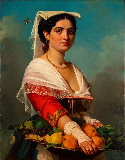 Contadina D'albano (dintorni di Roma)