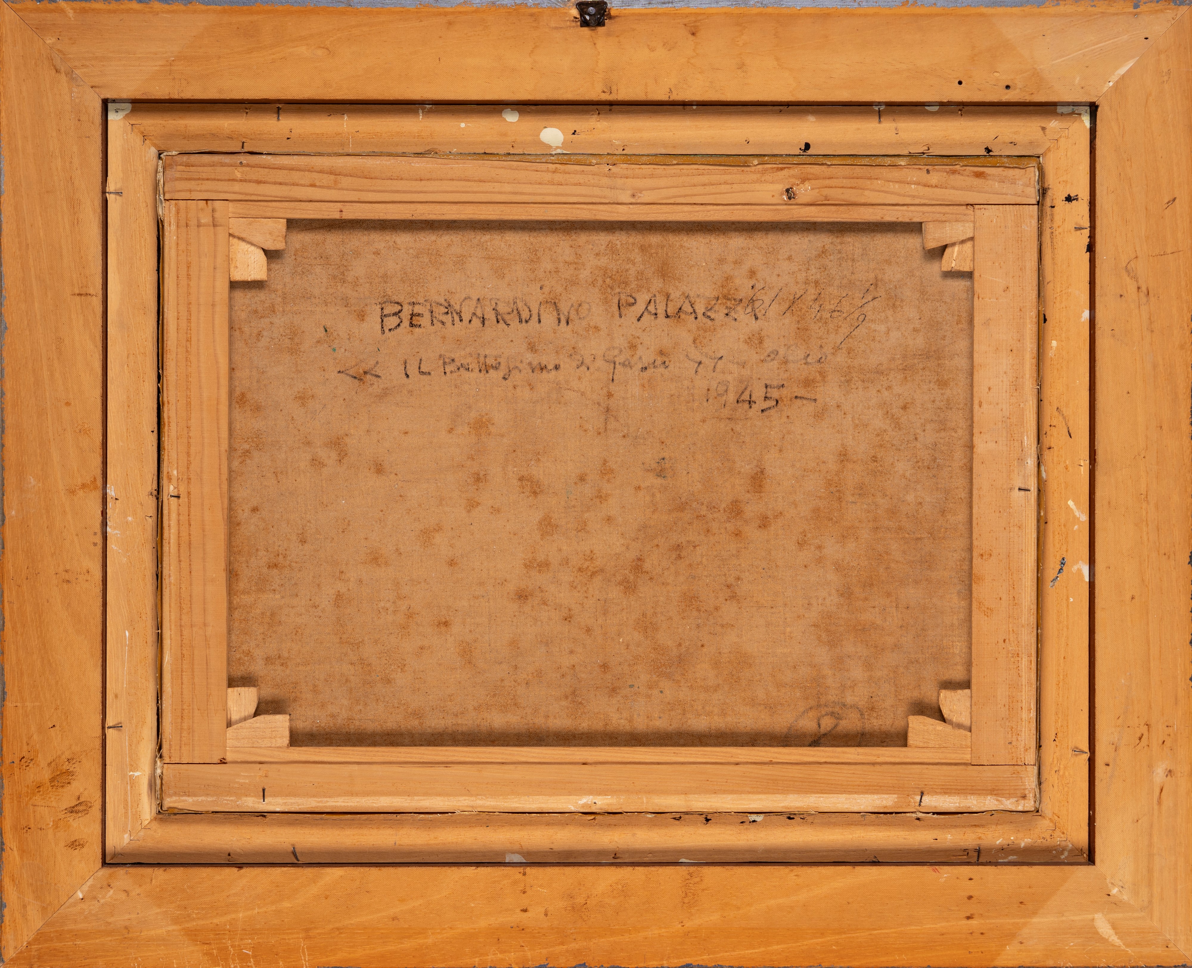 Bernardino Palazzi - Il Battesimo di Gesù