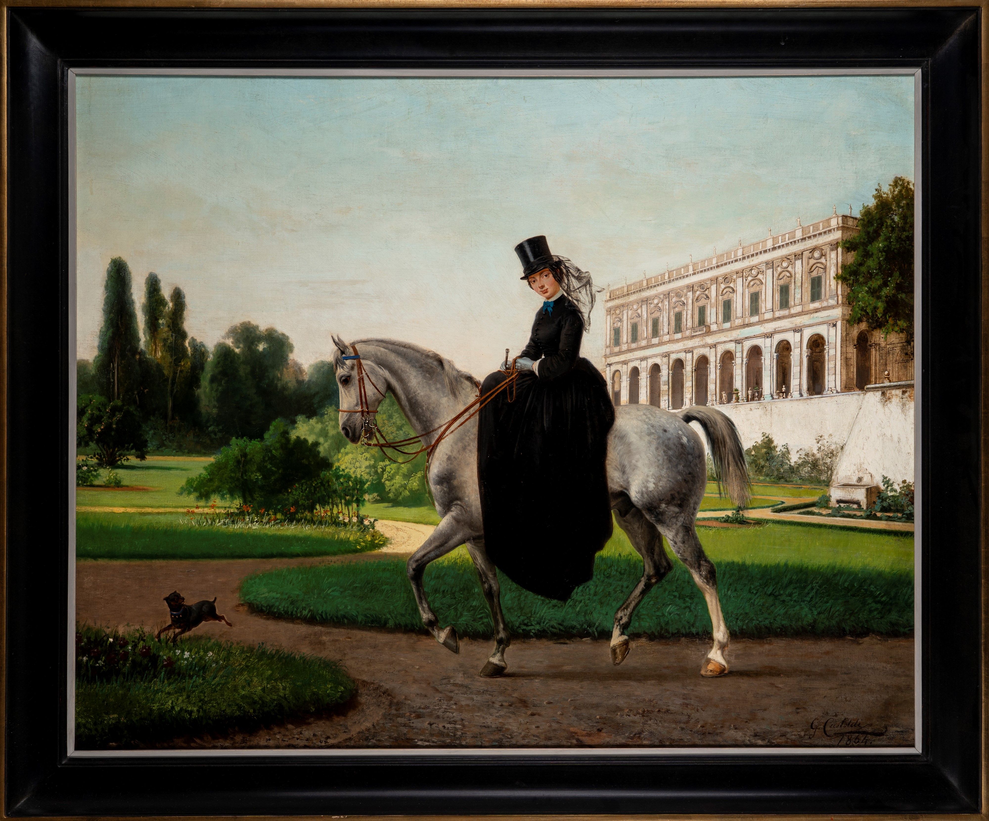 Guglielmo Castoldi - Passeggiata nel Parco della Villa Reale di Monza