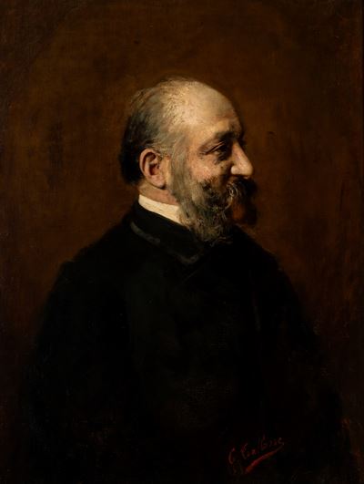 Ritratto Dell'editore Emilio Treves