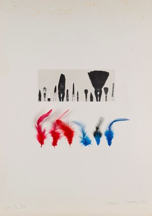 10 opere grafiche di Claudio Parmiggiani