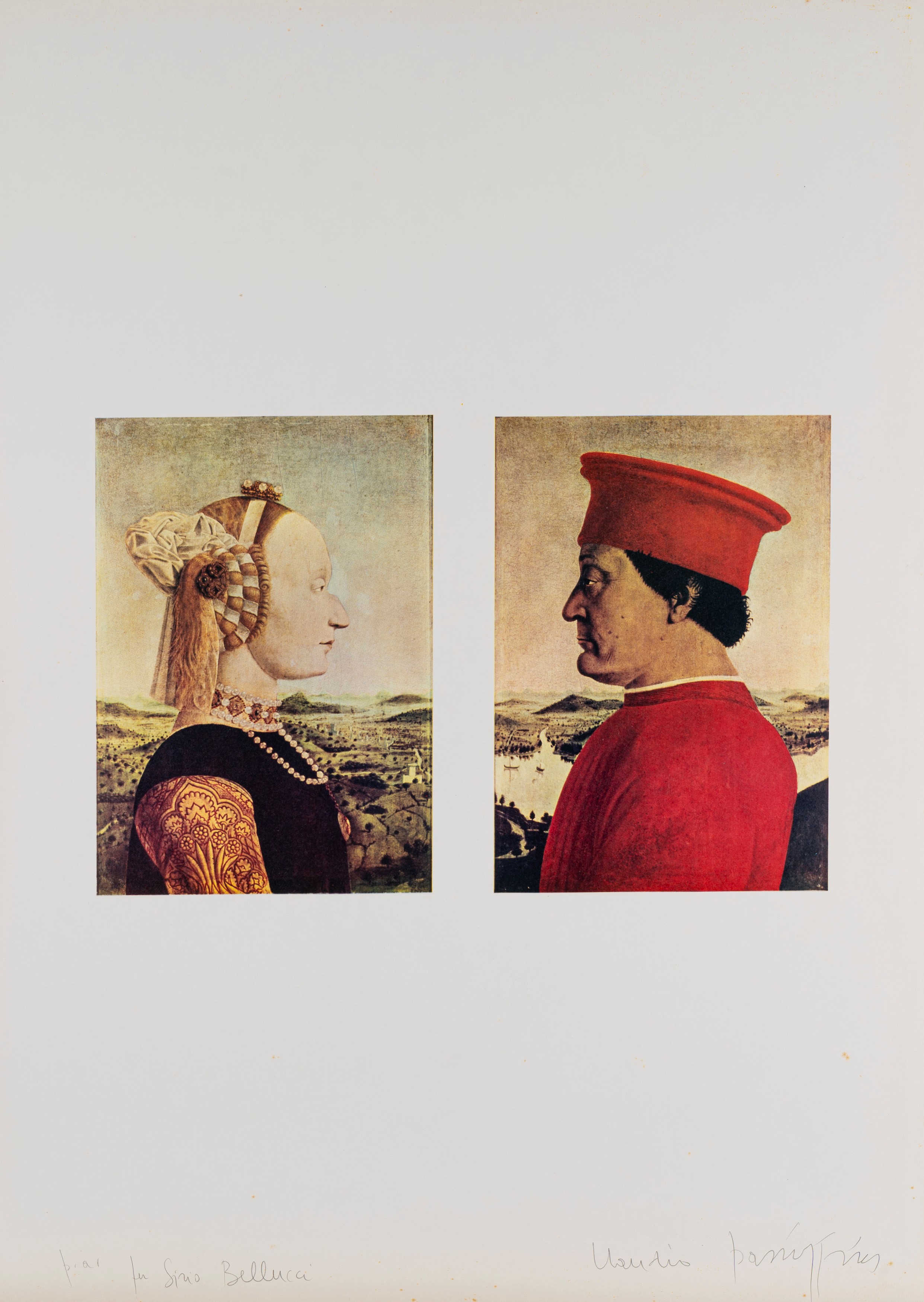 Claudio Parmiggiani - Cartella contenente 10 opere grafiche, esemplari P.A.