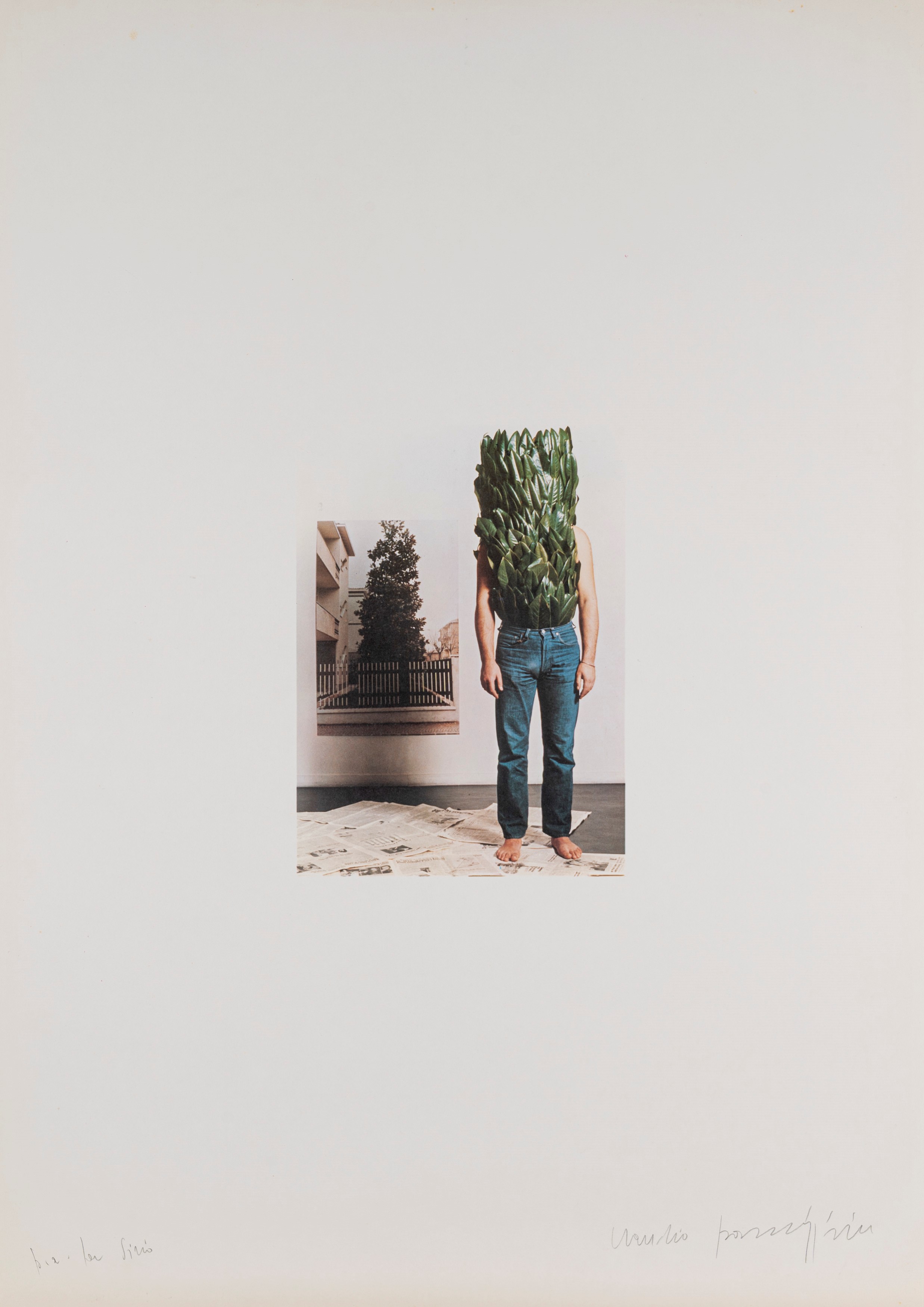 Claudio Parmiggiani - Cartella contenente 10 opere grafiche, esemplari P.A.
