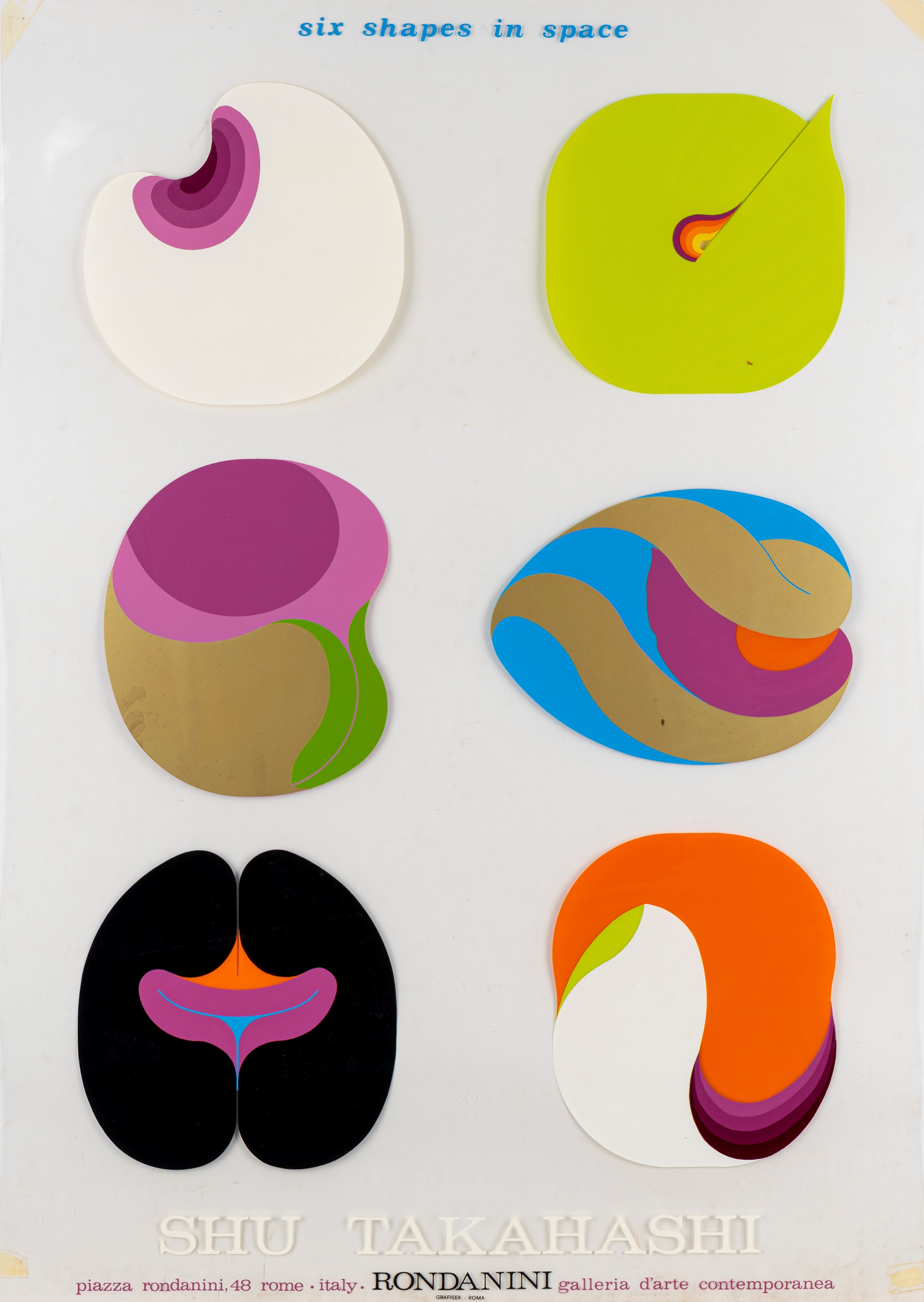 Shu Takahashi - Six shapes in space | Prints & Multiples | Finarte ...