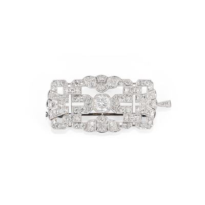 Pendente-spilla con Diamanti