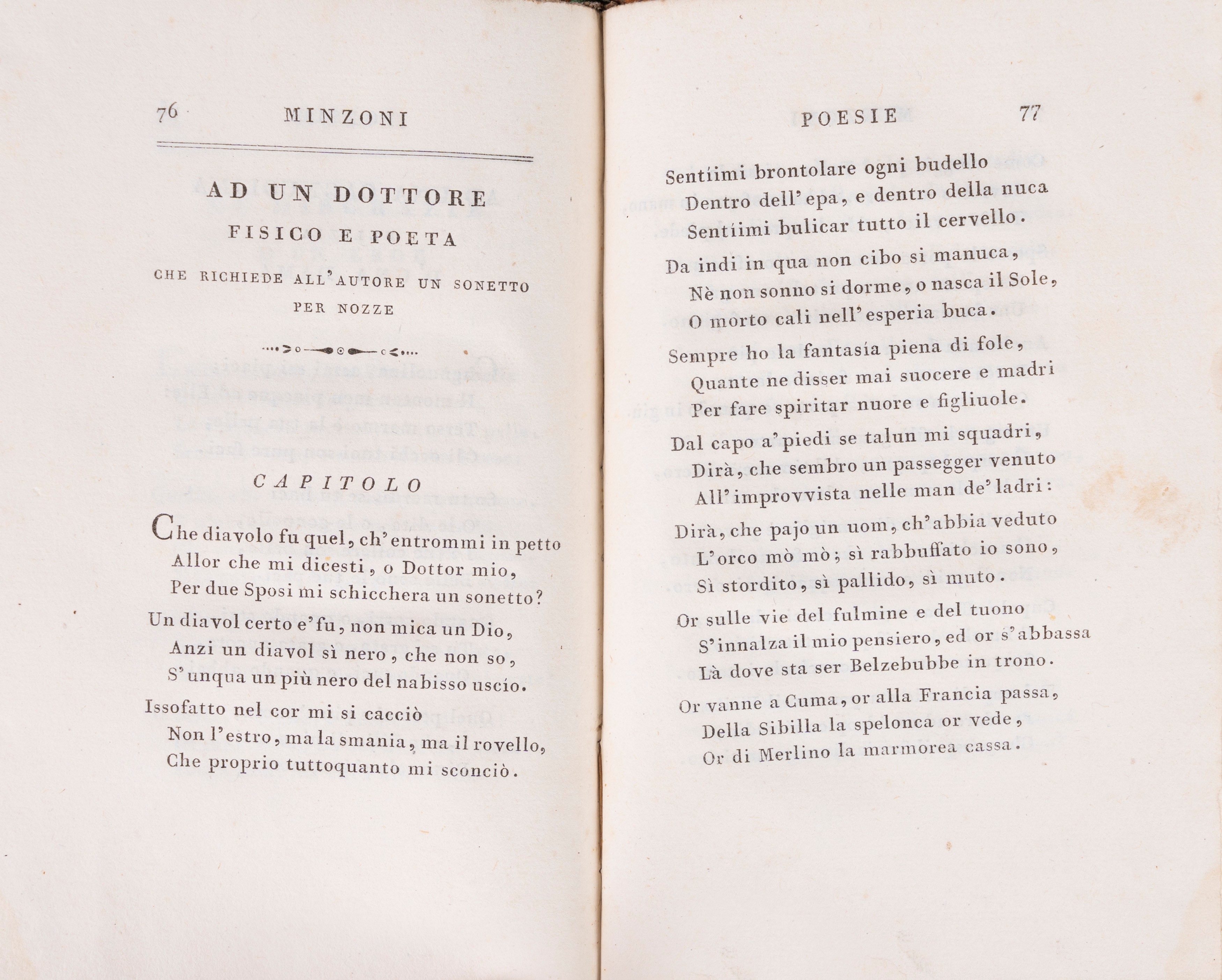 Federico Cavriani - Poesie varie, 1802