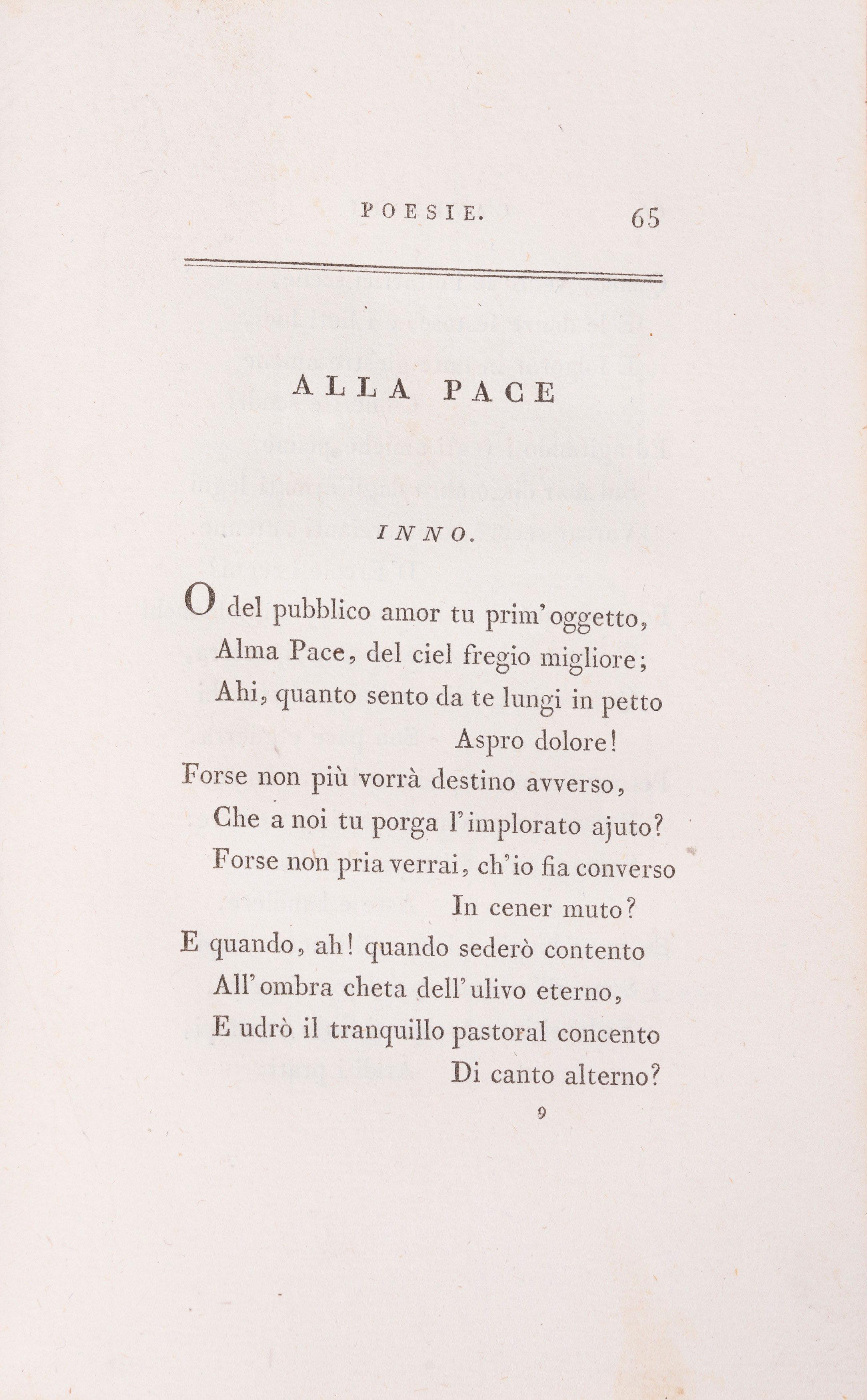 Federico Cavriani - Poesie varie, 1802