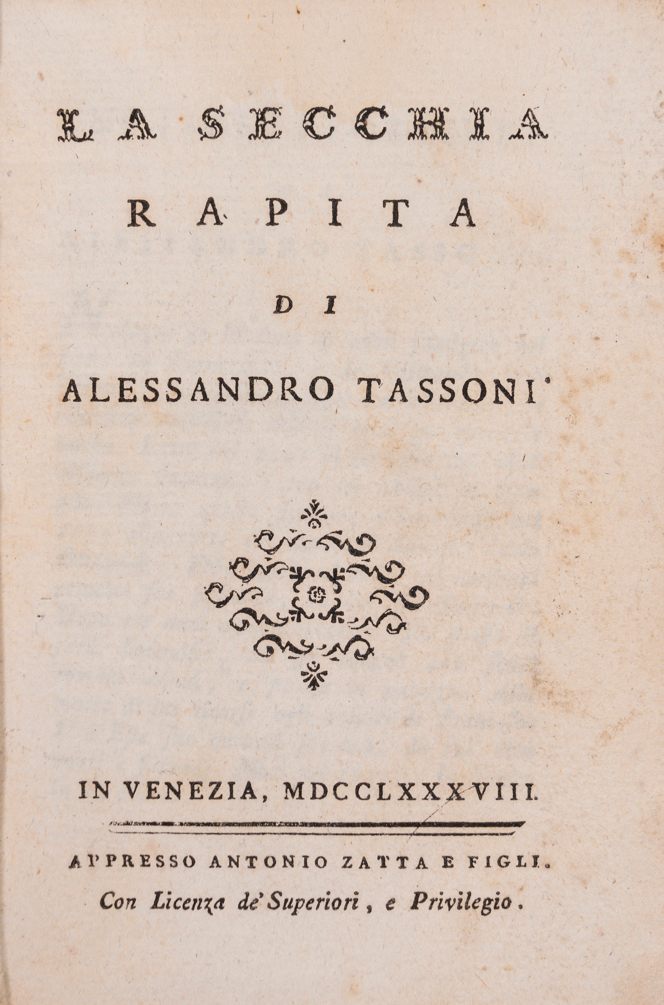 Salvator Rosa - Satire, Londra, 1791, legatura in vitello