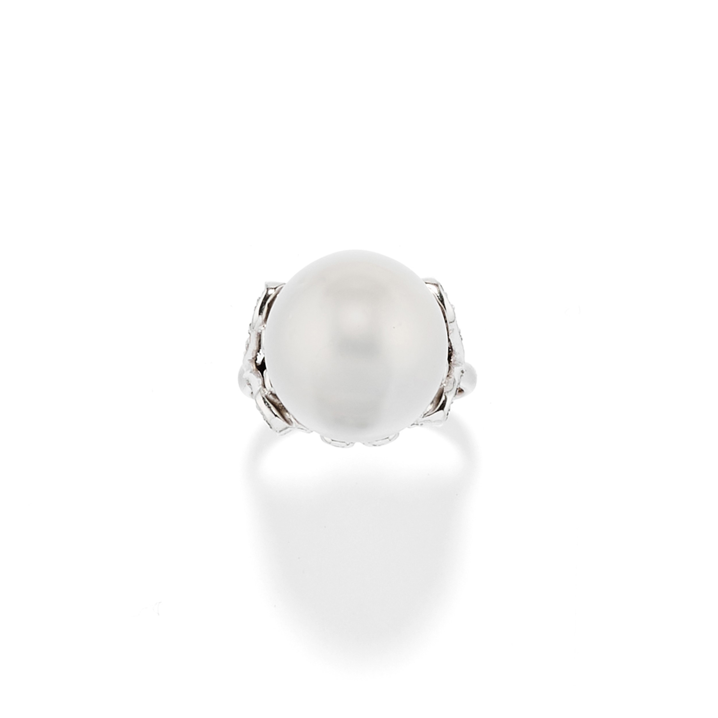 Demi-parure con perle Australiane