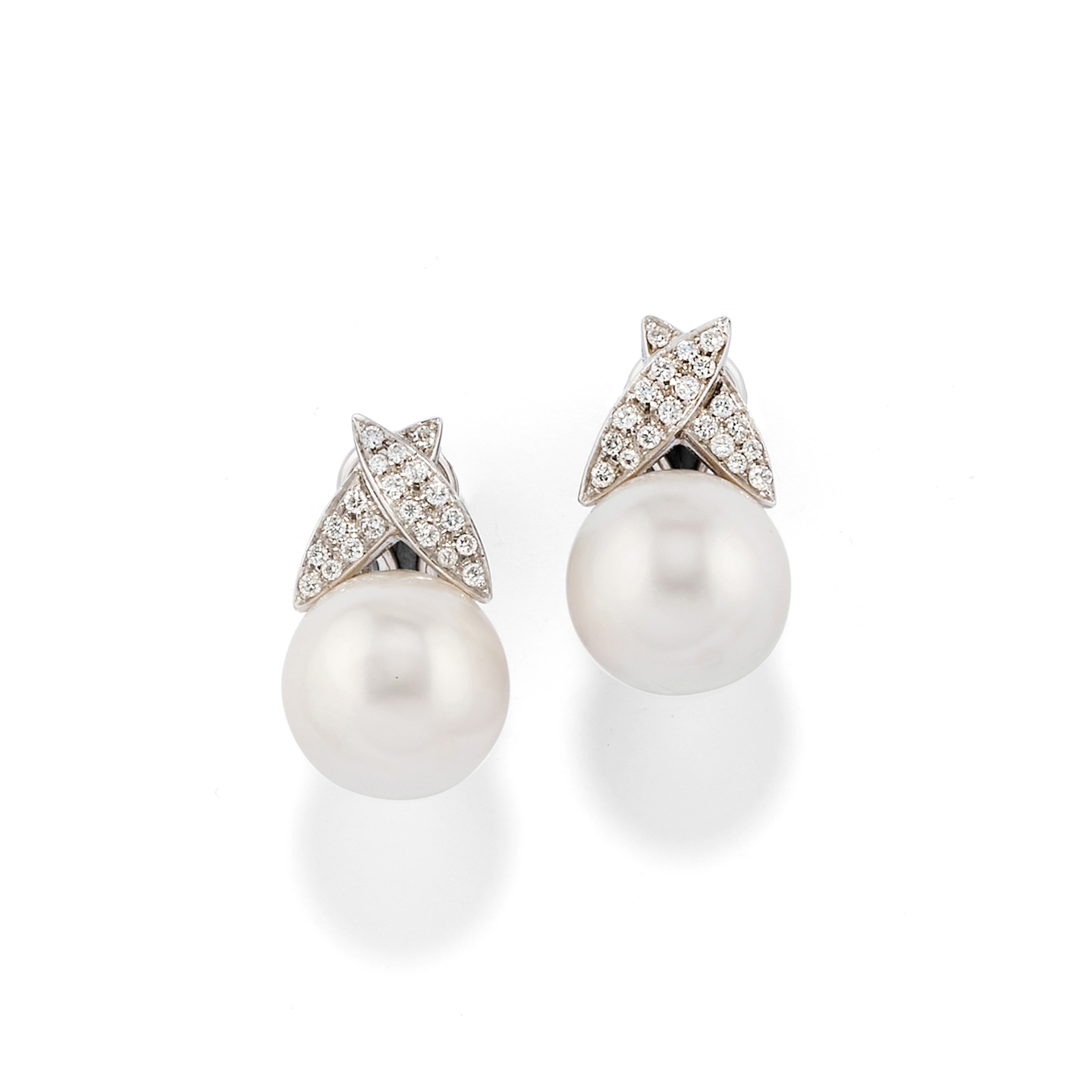 Demi-parure con perle Australiane