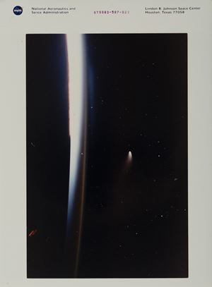 Earth view, Comet Hale-Bopp