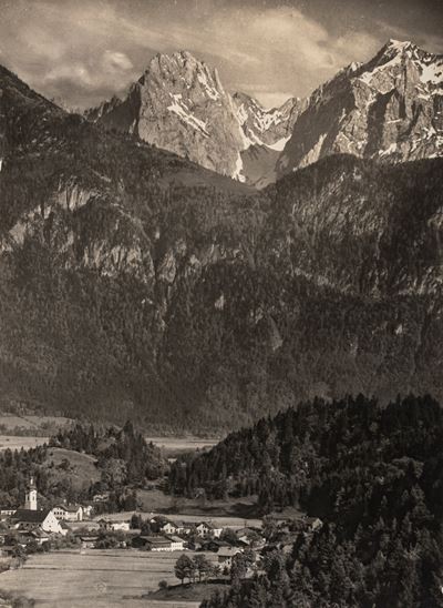 Oberaudorf (Oberbayern), stampa alla gelatina ai sali d’argento