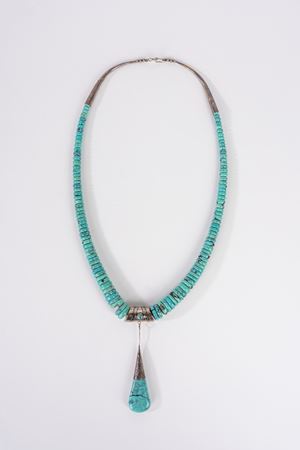 Collana Nativa Americana con turchesi