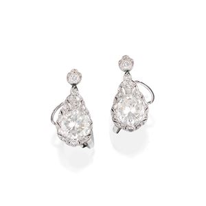Diamond earrings