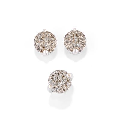 Demi Parure con Diamanti