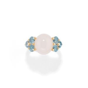 Anello con pietra di luna