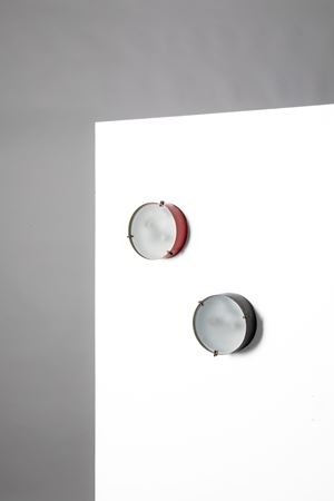 Coppia di lampade a parete