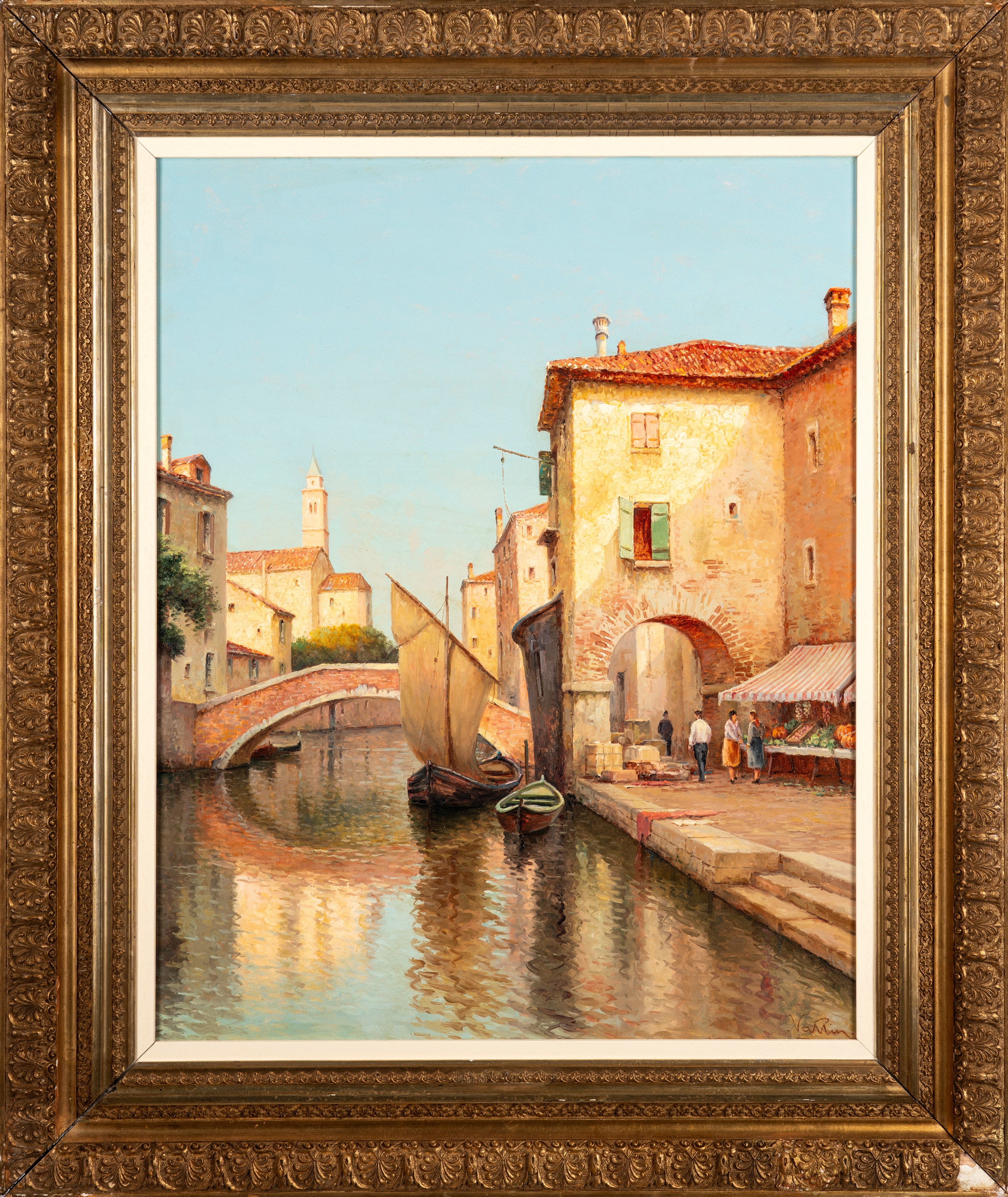Hugo Golli, Detto Vallin - Canale a Chioggia