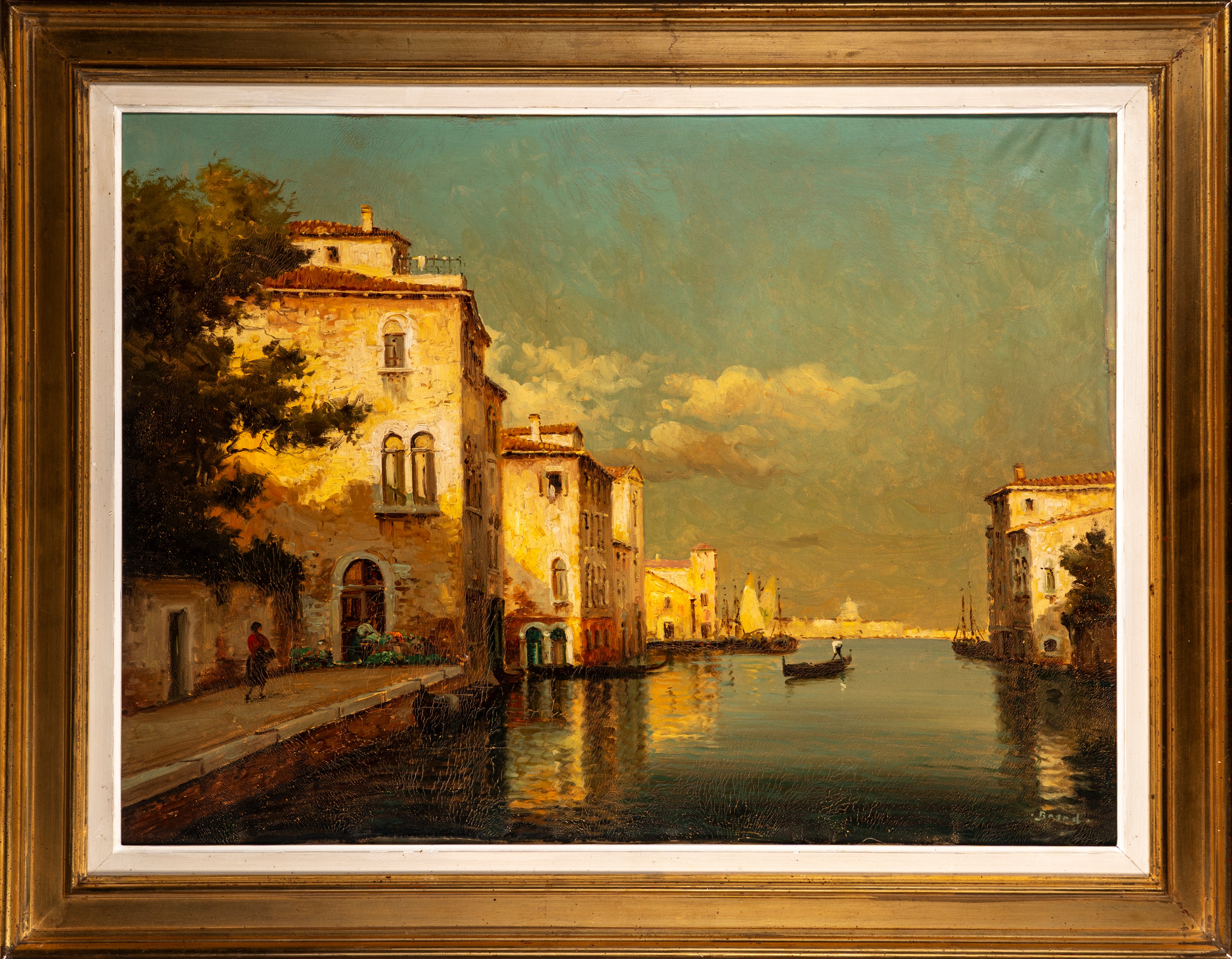 Leon Brard - Venezia, Verso la Giudecca