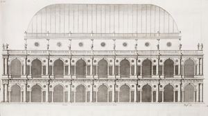 I opera: seconda edizione che differisce dall’originale del 1767 solo per la data cambiata sul frontespizio. Cicognara 876. UCBA I, 42. Fowler 30. 
II opera: Lozzi, 6431

Ritirato il 13/02/2017 Delle basiliche antiche e specialmente di quella di Vicenza del celebre Andrea Palladio discorso