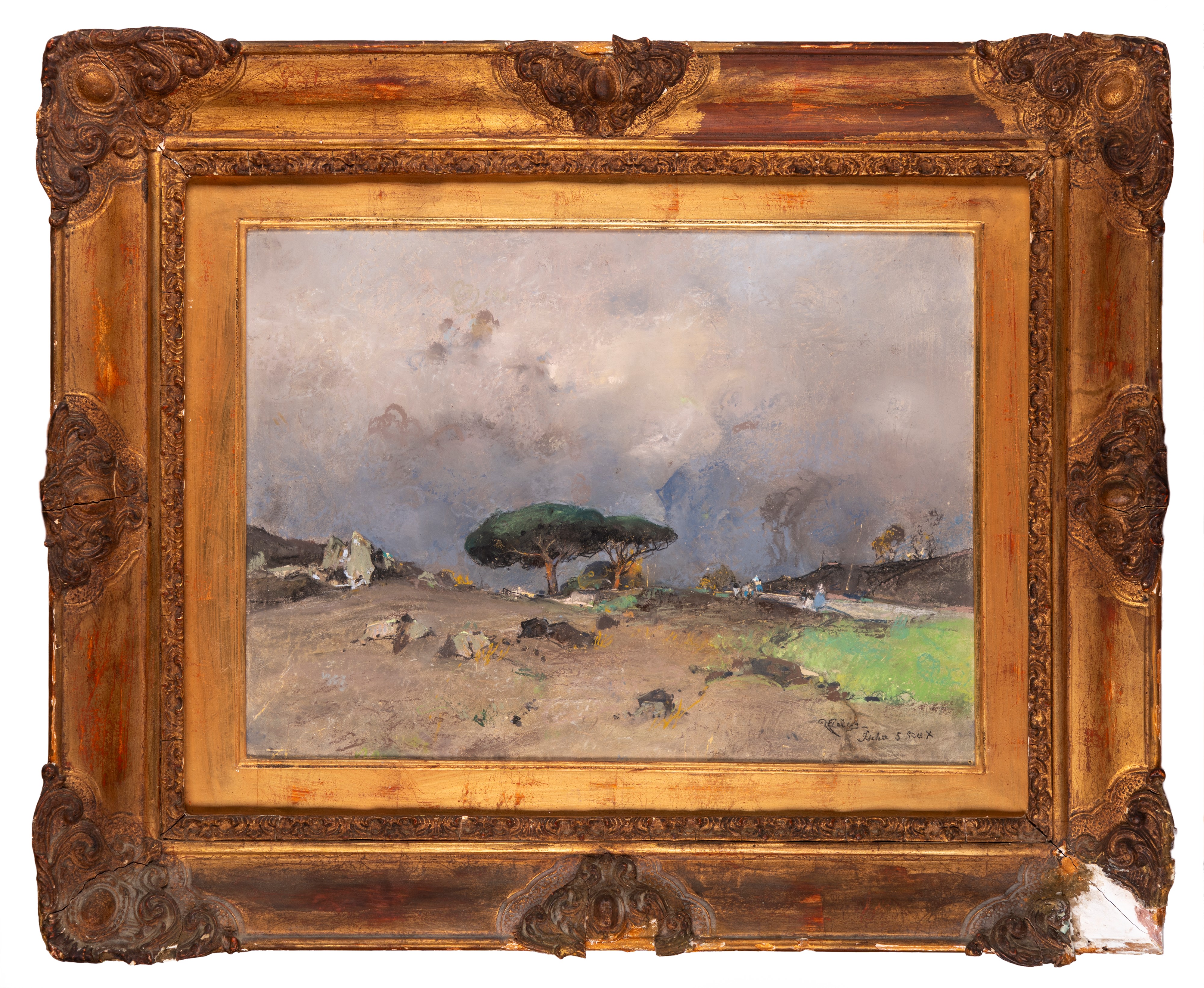 Giuseppe Casciaro - Ischia, L'arrivo della Tempesta