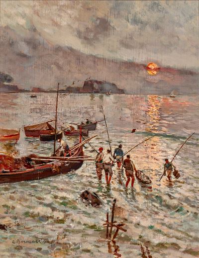 Pescatori al Tramonto