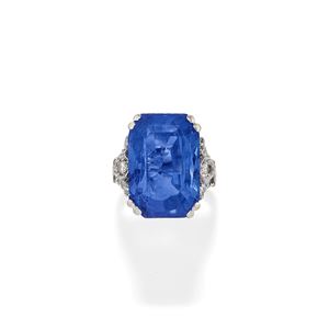 Anello con zaffiro Ceylon