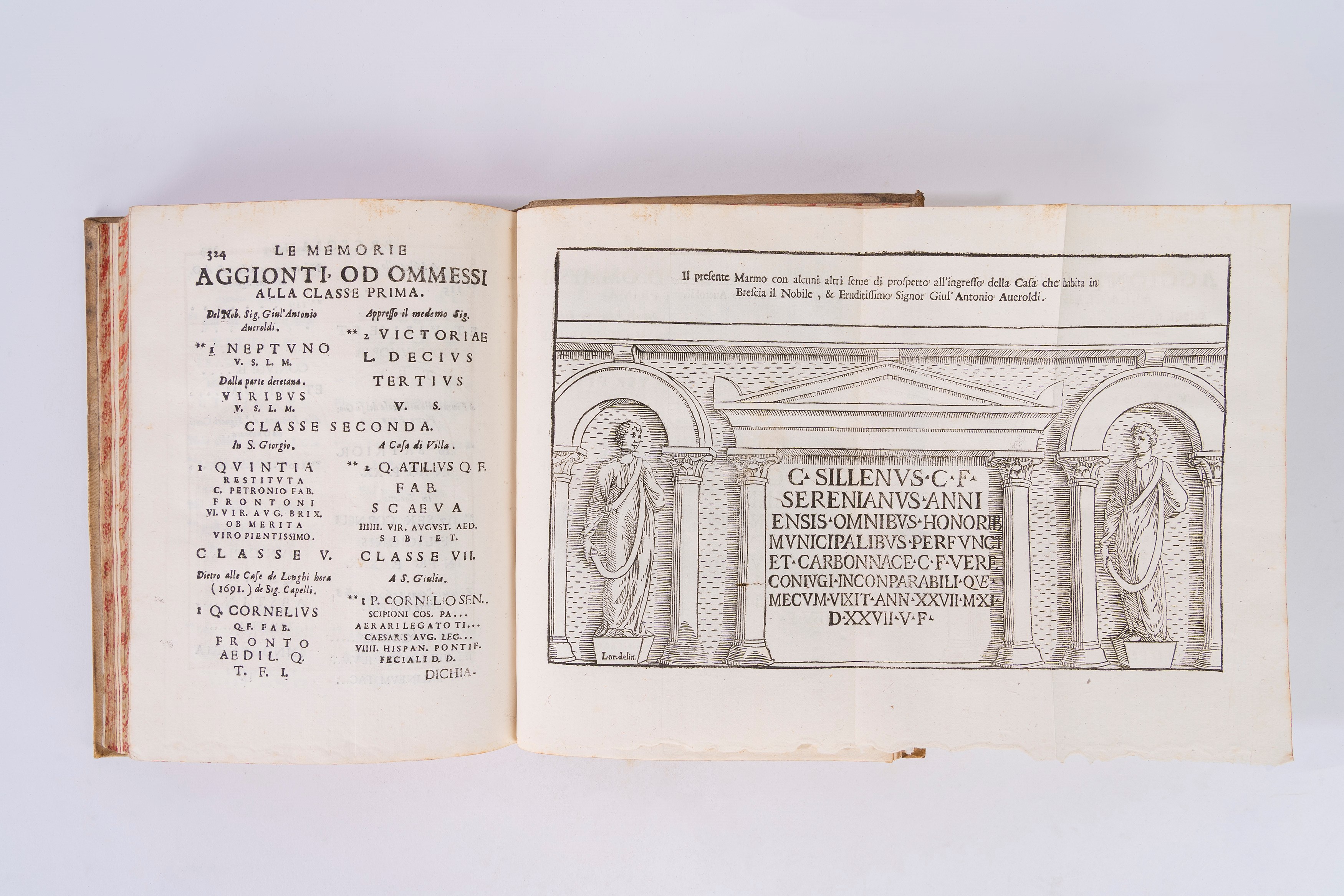 Ottavio Rossi, Isabella Piccini - Le memorie bresciane, 1693, Incisioni in rame