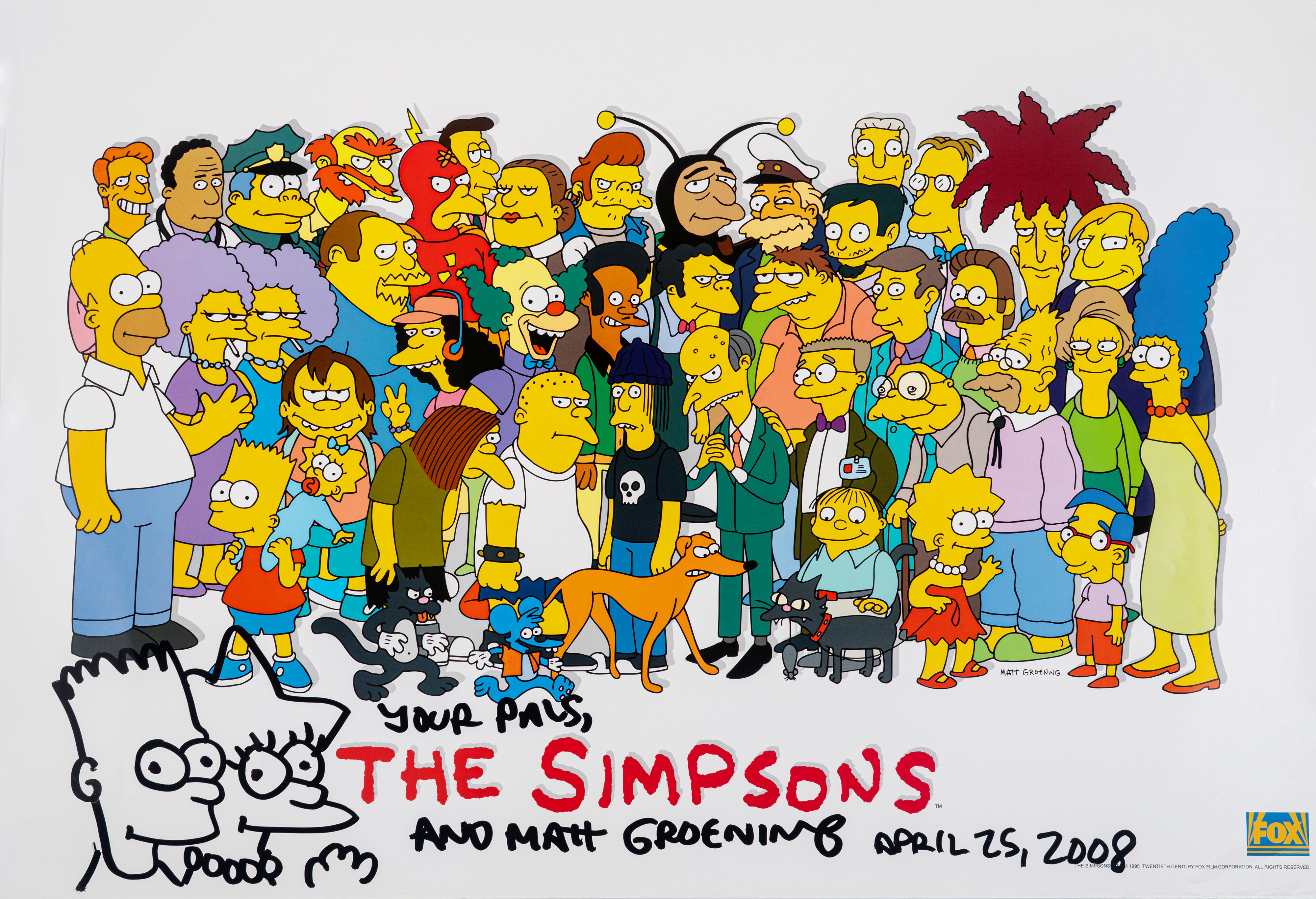 Matt Groening - The Simpson 2008 | Fumetti: Tavole e Illustrazioni ...