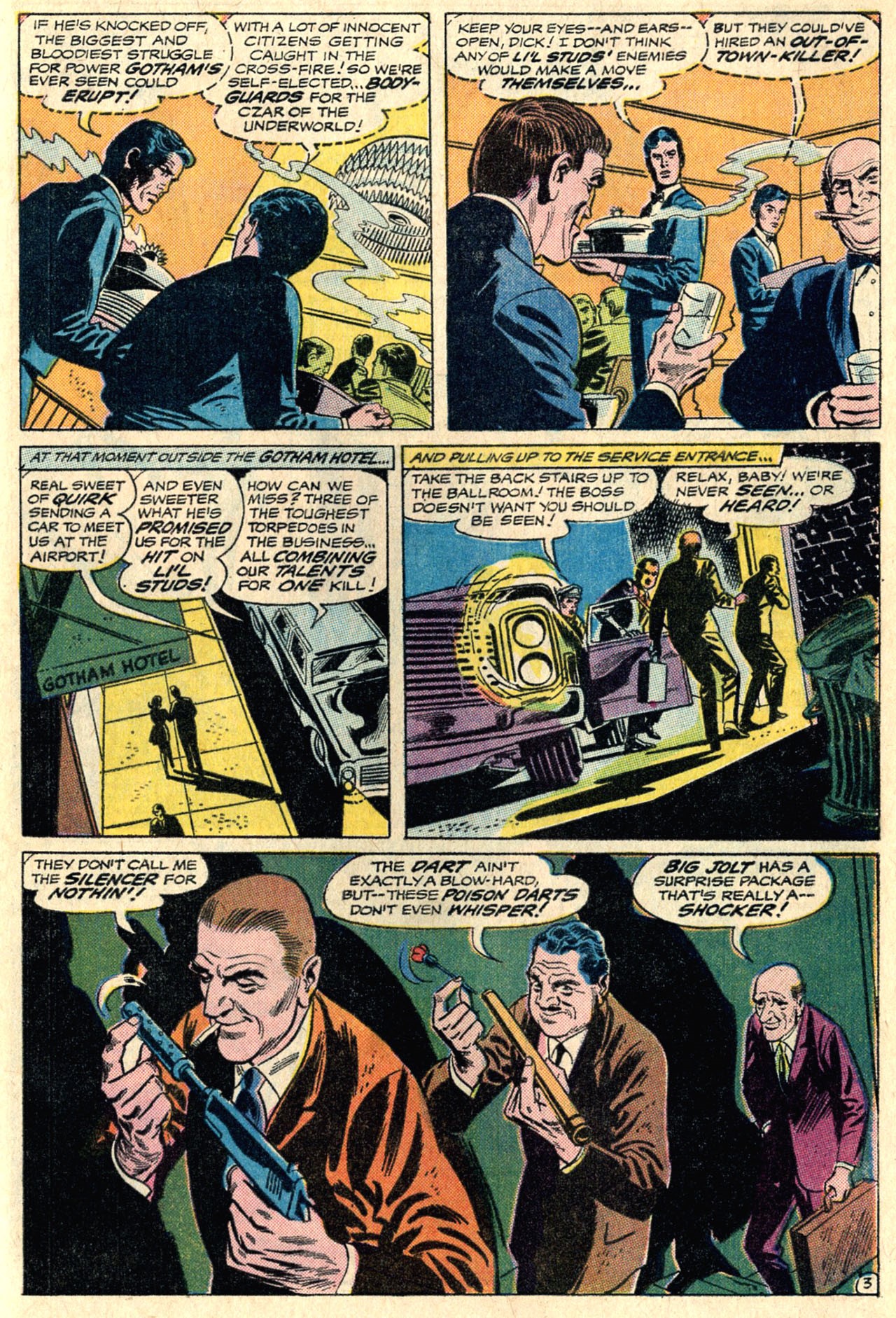 Irv Novick - Batman - Baffling Deaths Of The Crime-czar!
