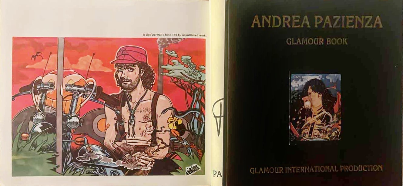 Andrea Pazienza - Autoritratto in Motocicletta