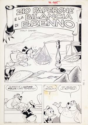 Zio Paperone e la bilancia di Brenno