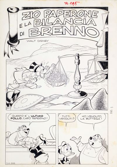 Zio Paperone e la Bilancia di Brenno