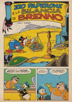 Giulio Chierchini - Zio Paperone e la Bilancia di Brenno