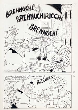 Zio Paperone e la bilancia di Brenno