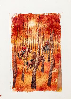 Sul sentiero del tramonto