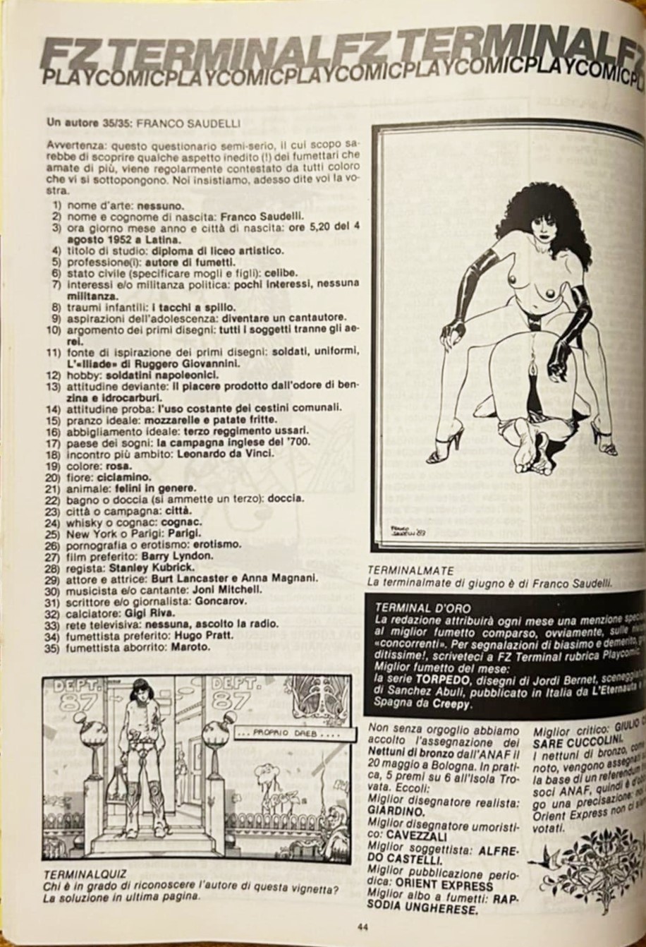 Franco Saudelli - Dominatrix
